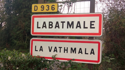 Panneau : Labatmale - La Vathmala