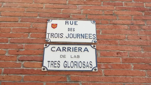 Rue des trois Journées - Carrièra de las tres gloriosas