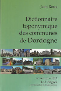 Dictionnaire toponymique des communes de Dordogne